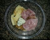 Foto del paso 2 de la receta: Empanadas de roquefort, jamón y queso