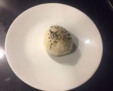 Foto del paso 3 de la receta: Balls de arroz especiales rellenas con crema de garbanzos