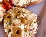 Pasta z makreli z oliwkami i serem żółtym krok przepisu 1 zdjęcie