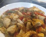 Foto del paso 3 de la receta: Fajitas de pollo y pimiento, picantes