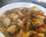 Foto del paso 3 de la receta: Fajitas de pollo y pimiento, picantes