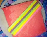 Foto langkah ke 8 dari resep RAINBOW Cake Kukus.