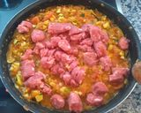 Foto del paso 8 de la receta 🌾Calabacín Relleno de Salchichas🥒