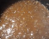A picture of step 6 of Meaty Onionie Sauce, On Hotdogs.
