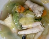 Foto langkah ke 7 dari resep Sayur SOP ceker simpel.