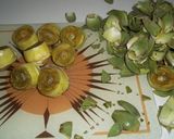 Foto del paso 1 de la receta Huevo escalfado con alcachofas