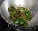 A picture of step 2 of Idly chilli.