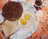 A picture of step 6 of Classic American Breakfast.