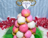 Foto langkah ke 9 dari resep Tumpeng donat.