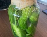 Kovászos uborka ahogy mi szeretjük 🥒 recept fázis 3 fotója