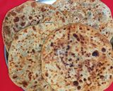 A picture of step 5 of Sattu Paratha.