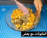 صورة لخطوة 4 من وصفة غراتان السبانخ بالبشاميل ودجاج