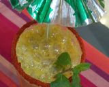 A picture of step 3 of Mango Mint Cooler.