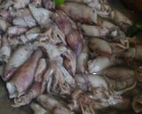 Foto langkah ke 2 dari resep Tumis cumi pete.