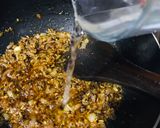 A picture of step 8 of Hari mirchon ka salan.