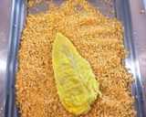 عکس مرحله 2 از دستور شنیسل مرغ