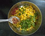 A picture of step 4 of Corn salad.