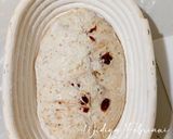 Foto langkah ke 11 dari resep Cranberries Sourdough Bread 77%.