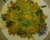 Foto langkah ke 9 dari resep Usus ayam bumbu wangi (kunyit kemangi).