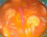 Foto langkah ke 7 dari resep Udang Asam Manis Pedas.
