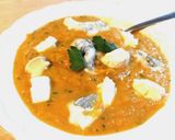 Une image de l'étape 1 de Soupe carottes persil avec morceaux de chèvre fermier et mont d'or.