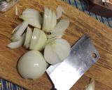 รูปขั้นตอนการทำที่ 4 ของ ปลาหมึกผัดไข่เค็ม