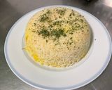 Une image de l'étape 6 de Dôme de riz au safran et persil.