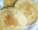 A picture of step 5 of Vanilla Cakes in a fry pan😁🎂🍰.