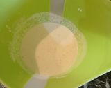 Foto del passaggio 9 della ricetta Risotto al Melone Fonduta di Brie Bresaola Pistacchi e Menta Fresca
