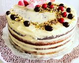 Foto del paso 4 de la receta Naked Cake de cumpleaños (zanahoria-plátano) 