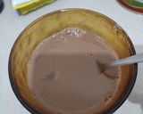 Foto langkah ke 2 dari resep Chocolate custard for breadpudding.