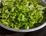 A picture of step 1 of Spinach kofta curry.