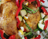Foto del paso 2 de la receta: Pollo asado con verduras