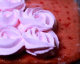 ரொமான்டிக் ரோஸ்மில்க் கேக் (Romantic rosemilk cake recipe in tamil) ரெசிபி ஸ்டேப் 13 புகைப்படம்