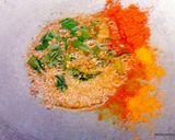 A picture of step 1 of Kala Chana-Puri-Sooji Halwa for Kanjak Pujan.