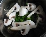 A picture of step 2 of Dum Mix veg Biryani in curry Leaves.
