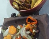 Foto del paso 6 de la receta: Carne al horno con colchón de verduras