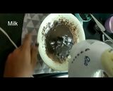 A picture of step 4 of Chocolate pancakes.