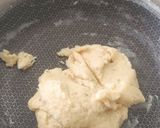 A picture of step 2 of Cashew coconut modak.