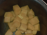 Huevo con calabaza
