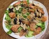 Hình bước làm 1 của món Salad