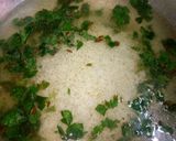 A picture of step 7 of Methi lemon rice.
