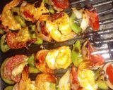A picture of step 2 of PRAWN TIKKA SIKH KABAB/ Delicious Grilled Prawns/PRAWN skewers.