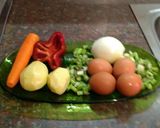 Foto del paso 1 de la receta Tortilla paisana de la huerta Alicantina