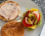 Foto del paso 10 de la receta: Hamburguesas de soja texturizada con patatas fritas