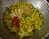 A picture of step 2 of Lau Chingri.
