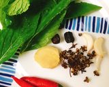 Hình bước làm 1 của món Muối Chẩm Chéo