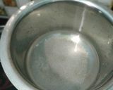 A picture of step 7 of Chenna Rasgulla.