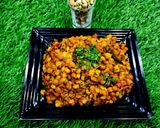 A picture of step 4 of Dry Sabji Of Sprouted Black Gram And Moong.