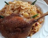 Paprikás bajor káposztás tészta sült kacsa combbal 👌🥰 recept fázis 1 fotója